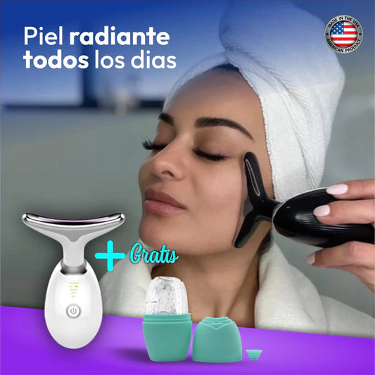 GlowLift Pro: Recupera tu firmeza y juventud sin tratamientos invasivos + Tratamiento tonificador y reafirmante de hielo GRATI